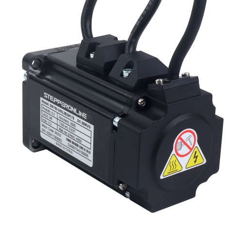DSY Serisi 200W RS485 DC Servo Motor 24-70VDC 0,637Nm Frenli 3000rpm 17-Bit Artımlı Kodlayıcı IP65