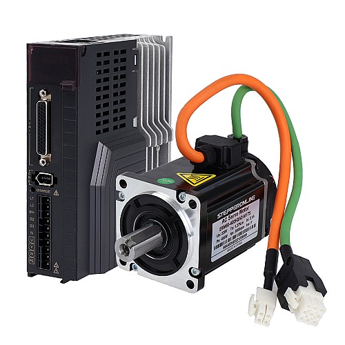 E6 Serisi 400W AC Servo Motor Kiti 3000rpm 1,27Nm 17 Bit Kodlayıcı IP65