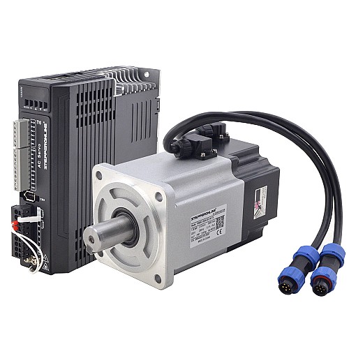 ABD'de Satışta - T6 Serisi 1000W AC Servo Motor Kiti 3000rpm 3.19Nm Frenli 17 Bit Kodlayıcı IP65 - US-T6-RS1000H2B3-M17S | StepperOnline