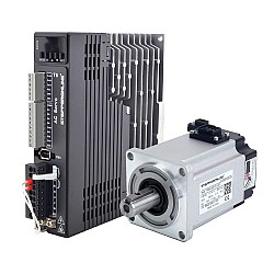 T6 Serisi 400W AC Servo Motor Kiti 3000rpm 1,27Nm 23-Bit Kodlayıcı IP67
