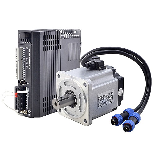 AU Satışta - T6 Serisi 750W AC Servo Motor Kiti 3000rpm 2,39Nm 17 Bit Kodlayıcı IP65 - AU-T6-RS750H2A3-M17S | StepperOnline