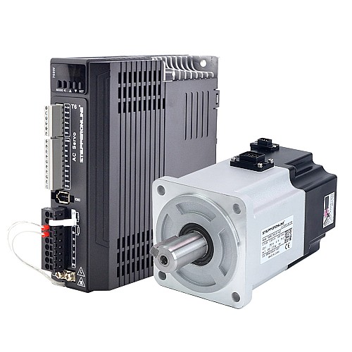 T6 Serisi 750W AC Servo Motor Kiti 3000rpm 2,39Nm Frenli 23 Bit Kodlayıcı IP67