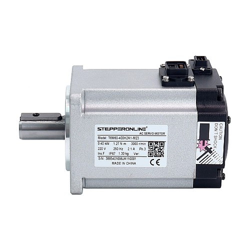 T6 Serisi 400W AC Servo Motor Kiti 3000rpm 1,27Nm 23-Bit Kodlayıcı IP67 T6 Serisi 400W AC Servo Motor Kiti 3000rpm 1,27Nm 23-Bit Kodlayıcı IP67