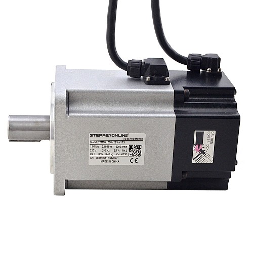 ABD'de Satışta - T6 Serisi 1000W AC Servo Motor Kiti 3000rpm 3.19Nm Frenli 17 Bit Kodlayıcı IP65 - US-T6-RS1000H2B3-M17S | StepperOnline