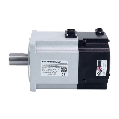 T6 Serisi 750W AC Servo Motor Kiti 3000rpm 2,39Nm Frenli 23 Bit Kodlayıcı IP67