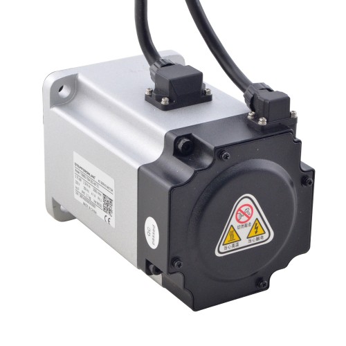 CN Satışta - T6 Serisi 750W AC Servo Motor Kiti 3000rpm 2,39Nm Frenli 17 Bit Kodlayıcı IP65 - CN-T6-RS750H2B3-M17S | StepperOnline