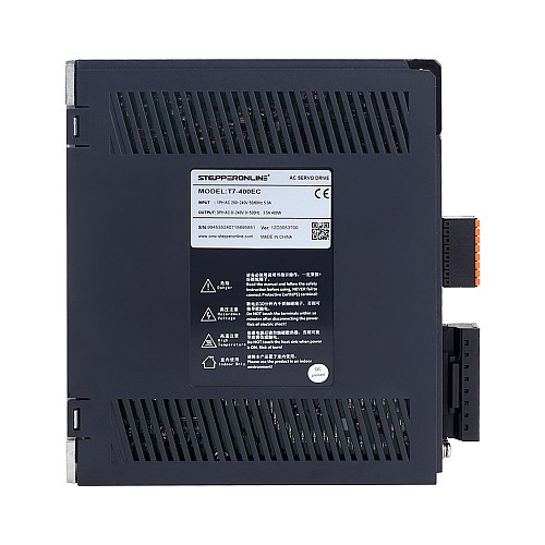 T7 Serisi EtherCAT 400W AC Servo Motor Kiti 3000rpm 1,27Nm 23-Bit Kodlayıcı IP67