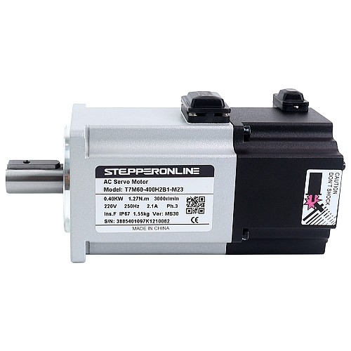 T7 Serisi EtherCAT 400W AC Servo Motor Kiti 3000rpm 1,27Nm Frenli 23 Bit Kodlayıcı IP67 T7 Serisi EtherCAT 400W AC Servo Motor Kiti 3000rpm 1,27Nm Frenli 23 Bit Kodlayıcı IP67