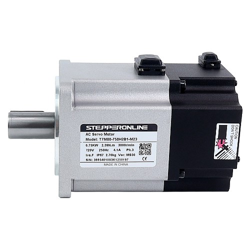 T7 Serisi EtherCAT 750W AC Servo Motor Kiti 3000rpm 2,39Nm Frenli 23 Bit Kodlayıcı IP67