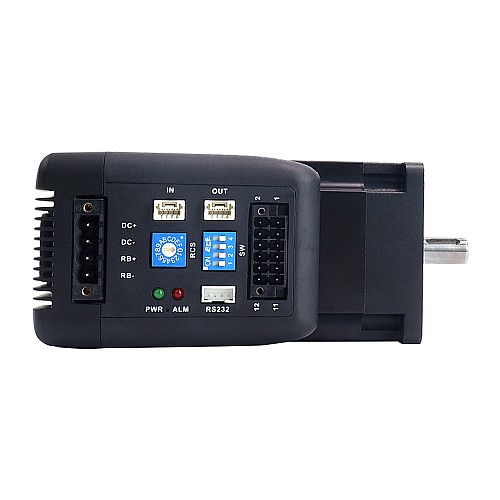 Modbus RS485 ile 400W Entegre DC Servo Motor 1,27 Nm (179,85 oz.in) 3000 rpm 24-60 VDC Modbus RS485 ile 400W Entegre DC Servo Motor 1,27 Nm (179,85 oz.in) 3000 rpm 24-60 VDC