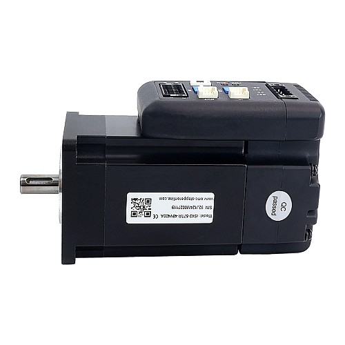 Modbus RS485 ile 400W Entegre DC Servo Motor 1,27 Nm (179,85 oz.in) 3000 rpm 24-60 VDC Modbus RS485 ile 400W Entegre DC Servo Motor 1,27 Nm (179,85 oz.in) 3000 rpm 24-60 VDC