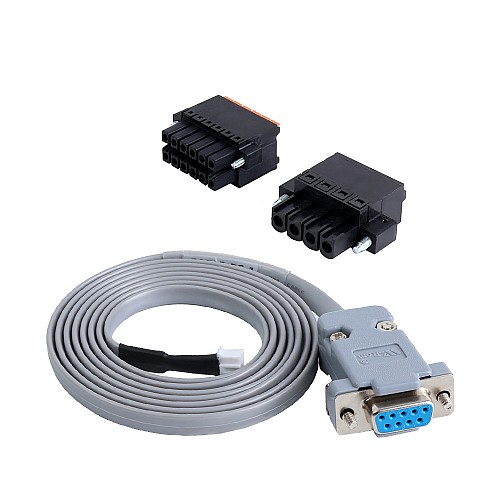 Modbus RS485 ile 400W Entegre DC Servo Motor 1,27 Nm (179,85 oz.in) 3000 rpm 24-60 VDC Modbus RS485 ile 400W Entegre DC Servo Motor 1,27 Nm (179,85 oz.in) 3000 rpm 24-60 VDC