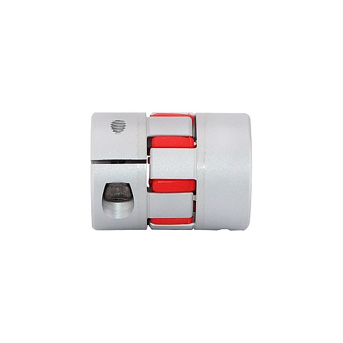 10mm - 12mm Esnek Çene Bağlantısı 30x40mm CNC Adım Motoru Şaft Bağlantısı