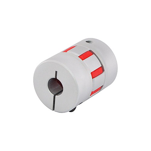 10mm - 12mm Esnek Çene Bağlantısı 30x40mm CNC Adım Motoru Şaft Bağlantısı