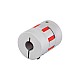 10mm - 12mm Esnek Çene Bağlantısı 30x40mm CNC Adım Motoru Şaft Bağlantısı