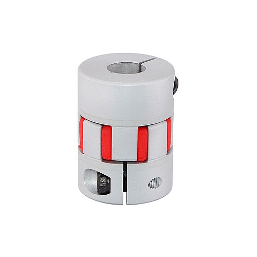 10mm - 12mm Esnek Çene Bağlantısı 30x40mm CNC Adım Motoru Şaft Bağlantısı