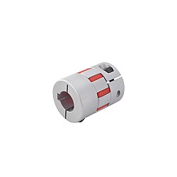 12mm - 14mm Esnek Çeneli Kaplin 30x40mm CNC Adım Motoru Kama Yolu Şaft Kaplini