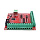 Mach3 için 4 Eksenli CNC Breakout Kartı Kontrol Cihazı 100Khz USB Kontrol