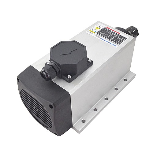 CNC Mil Motoru Hava Soğutmalı 380V 3.5KW 18000RPM 300Hz ER20 Pens CNC Mil Motoru Hava Soğutmalı 380V 3.5KW 18000RPM 300Hz ER20 Pens