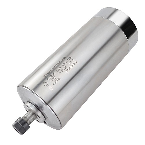 Mil Motoru Su Soğutmalı 110V 1.5KW 24000RPM 400Hz ER11 Pens Ahşap Gravür Freze Makinesi Mil Motoru Su Soğutmalı 110V 1.5KW 24000RPM 400Hz ER11 Pens Ahşap Gravür Freze Makinesi