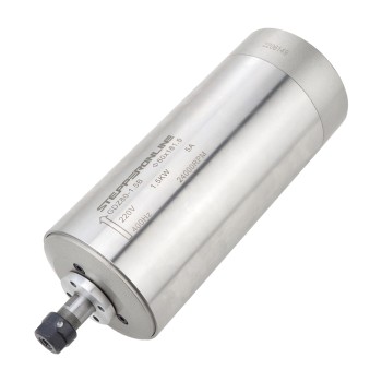 Mil Motoru Su Soğutmalı 220V 1.5KW 24000RPM 400Hz ER11 Pens Ahşap Gravür Freze Makinesi