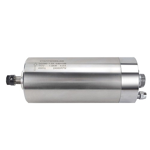 Mil Motoru Su Soğutmalı 110V 1.5KW 24000RPM 400Hz ER11 Pens Ahşap Gravür Freze Makinesi Mil Motoru Su Soğutmalı 110V 1.5KW 24000RPM 400Hz ER11 Pens Ahşap Gravür Freze Makinesi