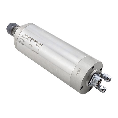 CNC Mil Motoru Su Soğutmalı 220V 2.2KW 24000RPM 400Hz ER20 Pens
