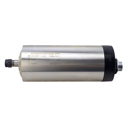 CNC Mil Motoru Hava Soğutmalı 110V 1.5KW 24000RPM 400Hz ER11 Pens