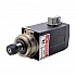 Kare Mil Motoru Hava Soğutmalı 110V 1.5KW 24000RPM 400Hz ER20 Pens CNC Makinesi