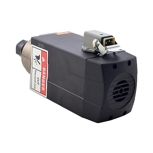 Kare Mil Motoru Hava Soğutmalı 110V 1.5KW 24000RPM 400Hz ER20 Pens CNC Makinesi Kare Mil Motoru Hava Soğutmalı 110V 1.5KW 24000RPM 400Hz ER20 Pens CNC Makinesi