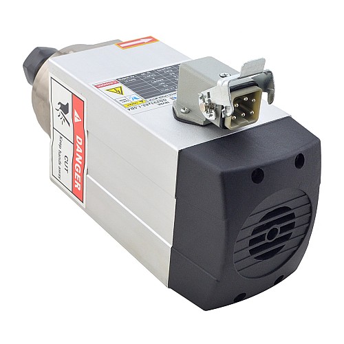 CNC Mil Motoru Hava Soğutmalı 220V 1.5KW 18000RPM 300Hz ER20 Pens