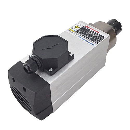 CNC Mil Motoru Hava Soğutmalı 220V 2.2KW 18000RPM 400Hz ER25 Pens
