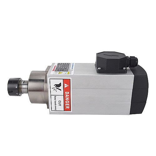 CNC Mil Motoru Hava Soğutmalı 380V 2.2KW 18000RPM 300Hz ER25 Pens