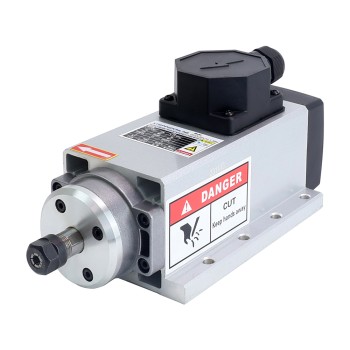 CNC Mil Motoru Hava Soğutmalı 220V 1.5KW 24000RPM 400Hz ER11 Pens