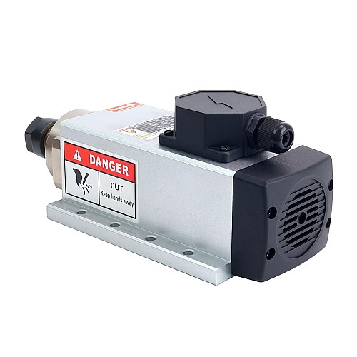CNC Mil Motoru Hava Soğutmalı 220V 2.2KW 24000RPM 400Hz ER20 Pens