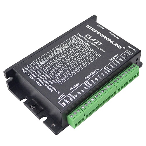 CN Satışta - Nema 11, 14, 17 Step Motorlar için Kapalı Döngü Step Motor Sürücüsü 0-3.0A 24-48VDC