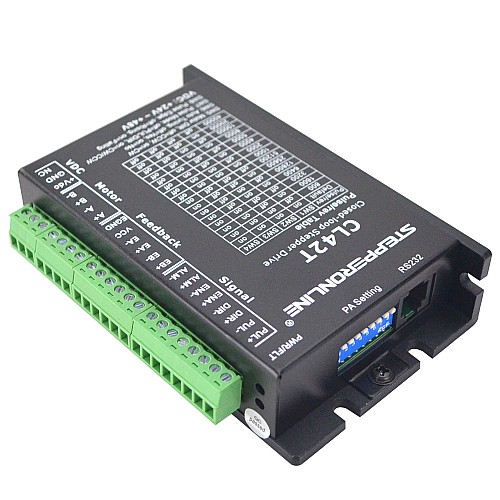 CN Satışta - Nema 11, 14, 17 Step Motorlar için Kapalı Döngü Step Motor Sürücüsü 0-3.0A 24-48VDC