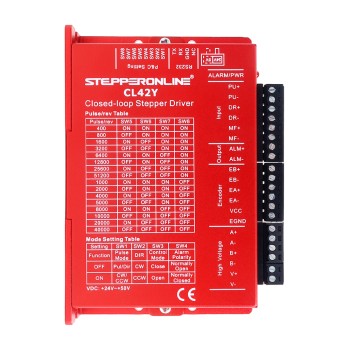 Y Serisi Kapalı Döngü Step Sürücü V2.0 0-2.2A 24-50VDC, Nema 17 Step Motor için