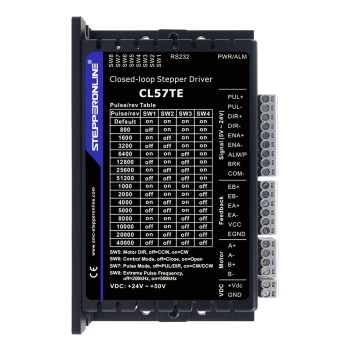 Nema 17, 23, 24 Step Motorlar için TE Serisi Kapalı Döngü Step Sürücü 0,5-7,0A 24-50VDC
