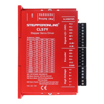Nema 17, 23, 24 Step Motor için Y Serisi Kapalı Döngü Step Motor Sürücüsü 0-7.0A 24-50VDC