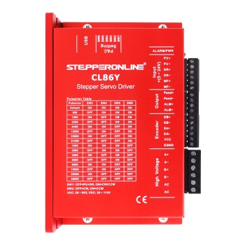 Nema 34 Step Motor için Y Serisi Kapalı Döngü Step Motor Sürücüsü 0-8,5A 20-80VAC/30-110VDC
