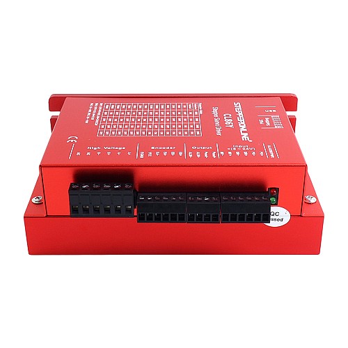 Nema 34 Step Motor için Y Serisi Kapalı Döngü Step Motor Sürücüsü 0-8,5A 20-80VAC/30-110VDC Nema 34 Step Motor için Y Serisi Kapalı Döngü Step Motor Sürücüsü 0-8,5A 20-80VAC/30-110VDC