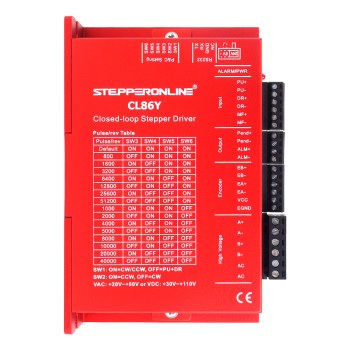 Nema 34 Step Motor için Y Serisi Kapalı Döngü Step Motor Sürücüsü V2.0 0-8,5A 20-80VAC/30-110VDC