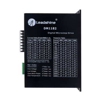 Nema 34, 42 Step Motorlar için Leadshine Dijital Step Motor Sürücüsü 0,5-8,2A 80-150VAC