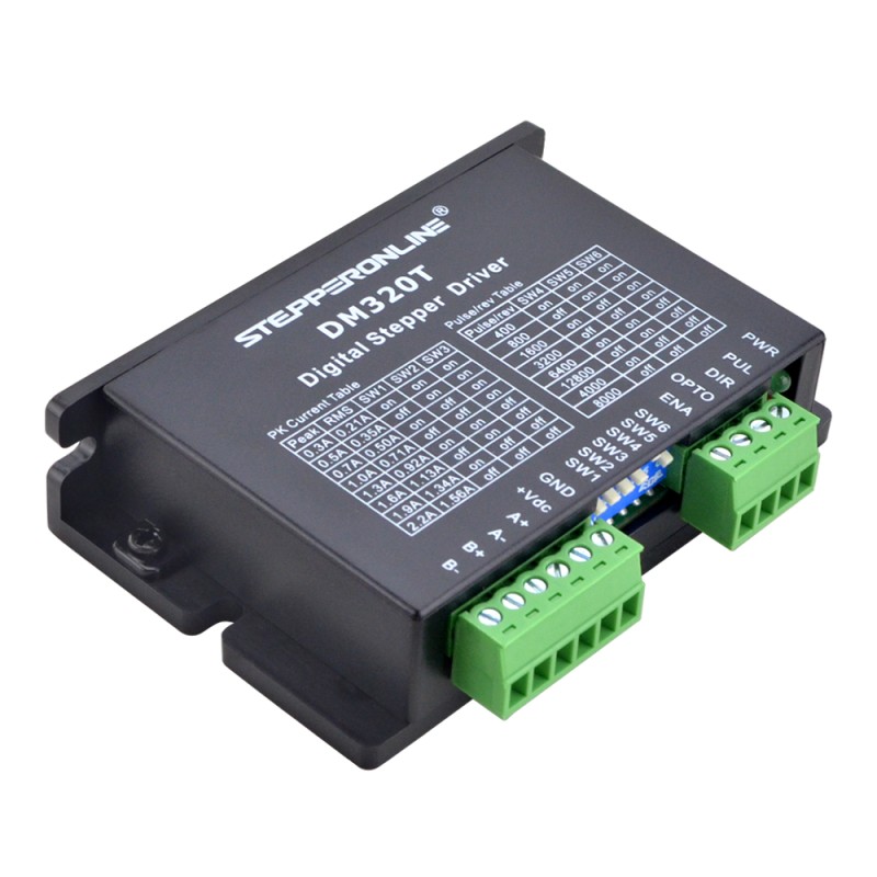 Nema 8, 11, 14, 16, 17 Step Motorlar için 0,3-2,2A 10-30VDC Dijital Step Motor Sürücüsü Nema 8, 11, 14, 16, 17 Step Motorlar için 0,3-2,2A 10-30VDC Dijital Step Motor Sürücüsü