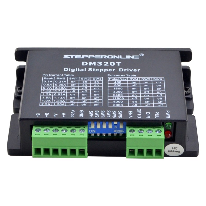 Nema 8, 11, 14, 16, 17 Step Motorlar için 0,3-2,2A 10-30VDC Dijital Step Motor Sürücüsü Nema 8, 11, 14, 16, 17 Step Motorlar için 0,3-2,2A 10-30VDC Dijital Step Motor Sürücüsü