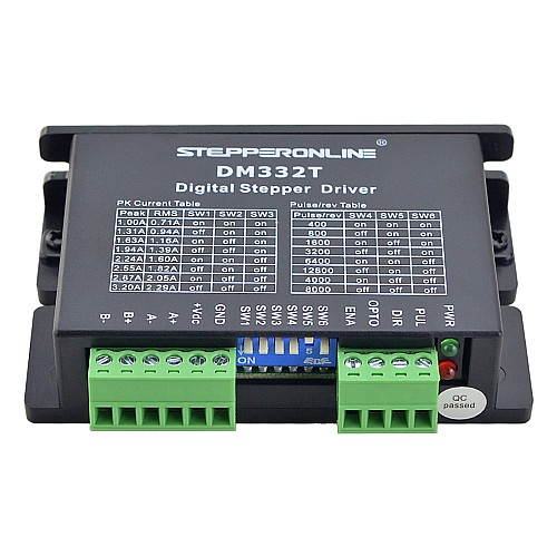 Nema 17, 23 Step Motor için Dijital Step Motor Sürücüsü 1.0-3.2A 10-30VDC