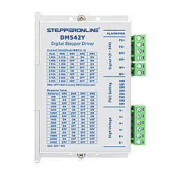 Nema 17, 23, 24 Step Motorlar için Y Serisi Dijital Step Motor Sürücüsü 1.0-4.2A DC20V-50V