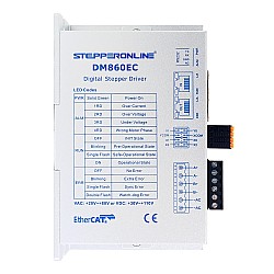 Nema 34 Step Motor için Y Serisi EtherCAT Dijital Step Motor Sürücüsü 0-8,5A 20-80VAC/30-110VDC