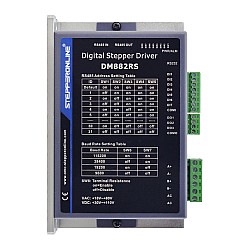 Nema 34 Step Motor için Modbus RS485 Step Motor Sürücüsü 2.1-8.2A 18-80VAC veya 30-110VDC